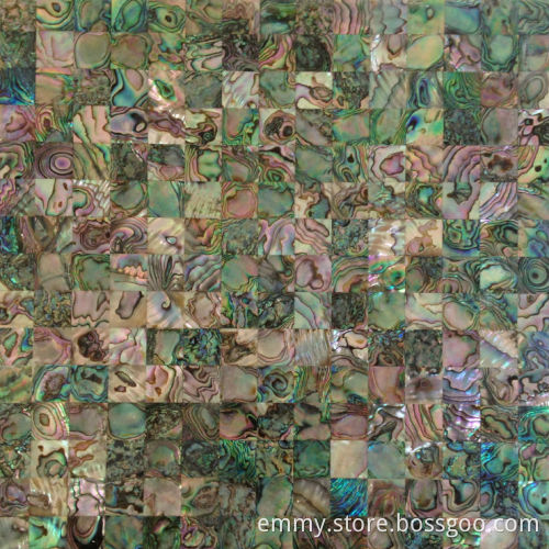 Abalone mother of pearl seashell mosaics natural wall tile
